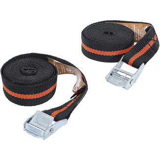 BGS Do it yourself Spanbandset met snelsluiting 2,5 m x 25 mm 2 delig