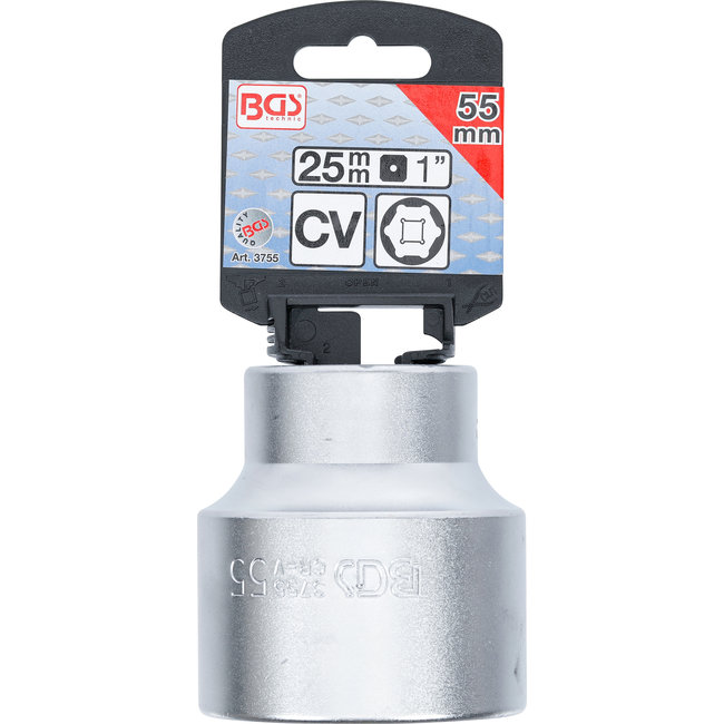 BGS Dopsleuteldop zeskant 1" 55 mm