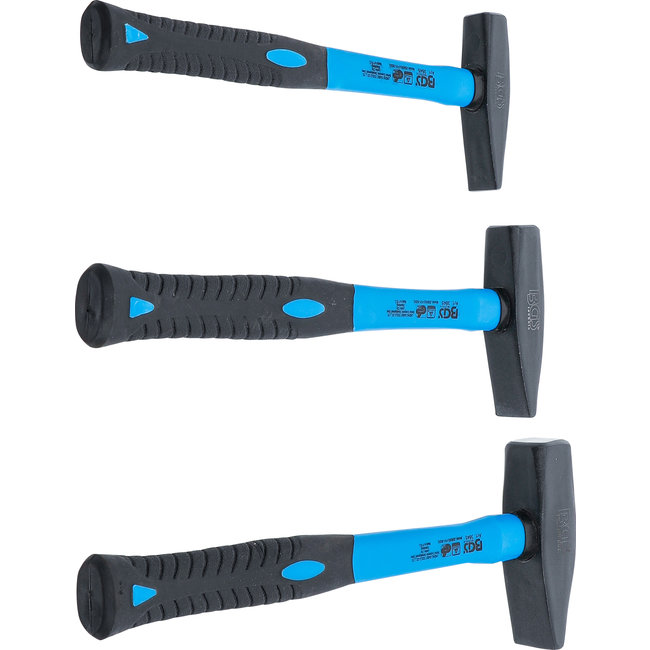 BGS Bankhamerset glasfibersteel 300 / 500 / 800 gram 3 delig