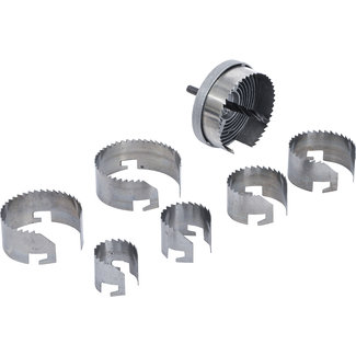 BGS technic Gatzaagset Ø 26 - 63 mm diepte 25 mm 7 delig
