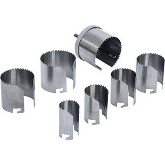 BGS technic Gatzaagset Ø 26 - 63 mm diepte 43 mm 7 delig