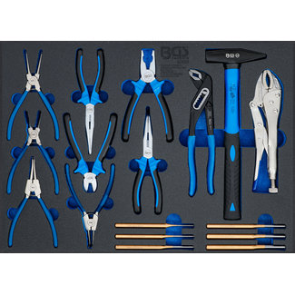 BGS technic Hamer, tangen, pendrijverset 17 delig