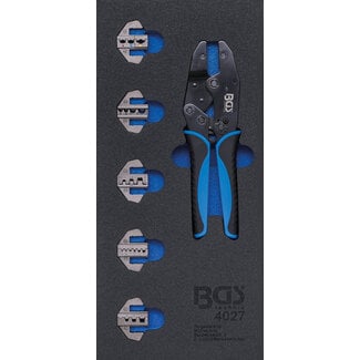 BGS technic Krimptangset met 5 paar persbekken