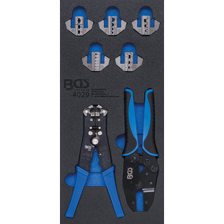 BGS technic Krimp- en striptang 7 delig