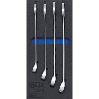 BGS technic Steek-ringsleutelset 24 - 32 mm 4 delig