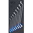 BGS Ringsleutelset 6x7 - 20x22 mm diep gebogen 8 delig