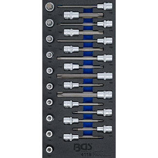 BGS technic Dopsleutelbitset Torx 26 delig