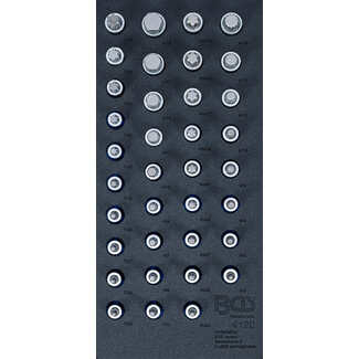 BGS technic Dopsleutelbitset diverse profielen 36 delig