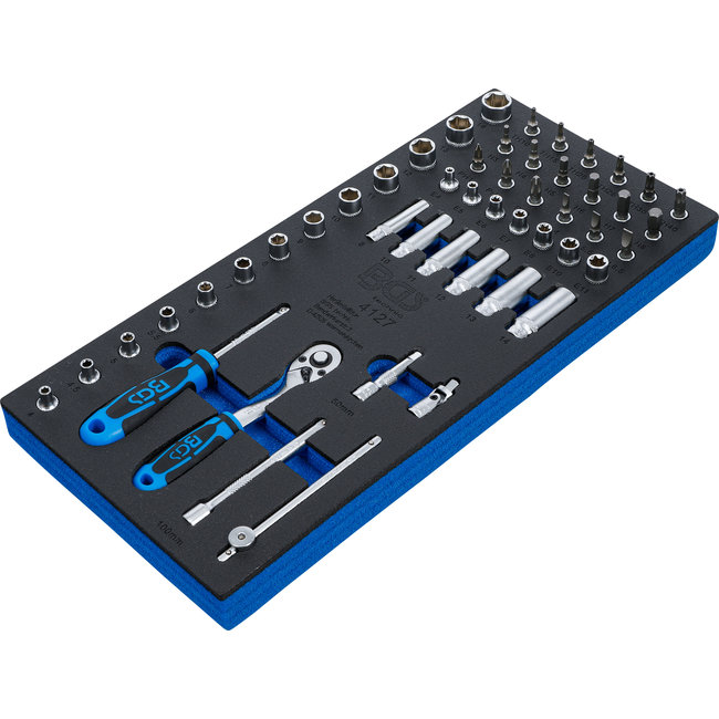 BGS Dopsleutelset 1/4" 50 delig