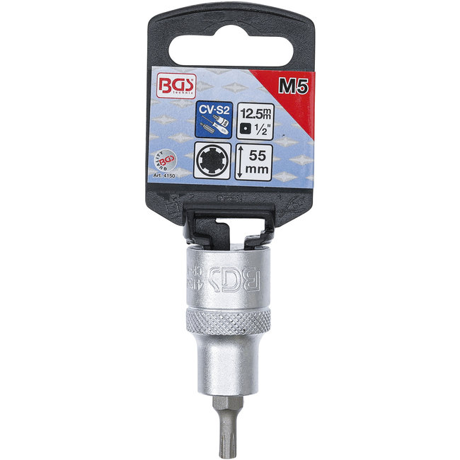 BGS Dopsleutelbit 1/2" wigprofiel (voor RIBE) M5