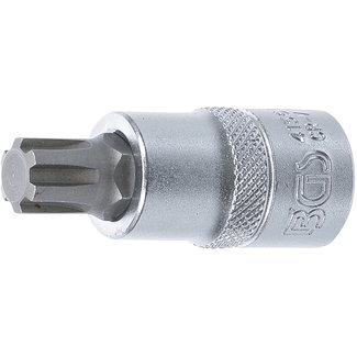 BGS technic Dopsleutelbit 1/2" wigprofiel (voor RIBE) M12
