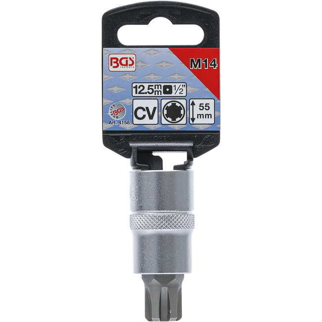BGS Dopsleutelbit 1/2" wigprofiel (voor RIBE) M14