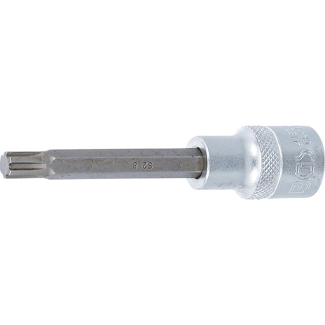BGS Dopsleutelbit lengte 100 mm 1/2" wigprofiel (voor RIBE) M8