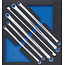 BGS Ringsleutelset extra lang 10 x 11 - 22 x 24 mm 6 delig