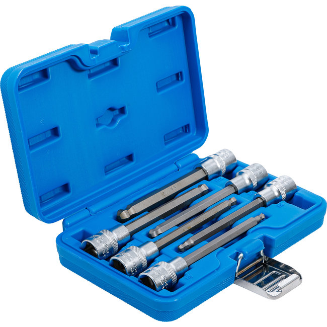 BGS Dopsleutelbitset 1/2" INBUS met kogelkop 5 - 12 mm 6 delig