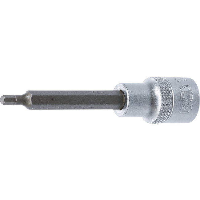 BGS Dopsleutelbit lengte 100 mm 1/2" INBUS 4 mm