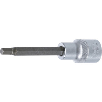 BGS Dopsleutelbit lengte 100 mm 1/2" INBUS 6 mm
