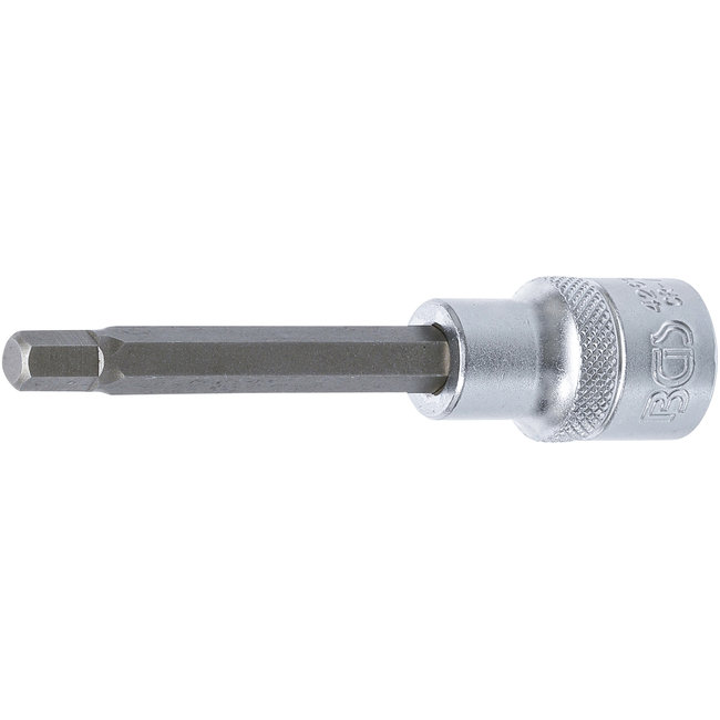 BGS Dopsleutelbit lengte 100 mm 1/2" INBUS 7 mm