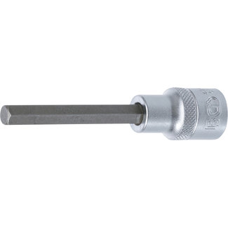 BGS Dopsleutelbit lengte 100 mm 1/2" INBUS 8 mm