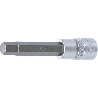 BGS technic Dopsleutelbit lengte 100 mm 1/2" INBUS 11 mm