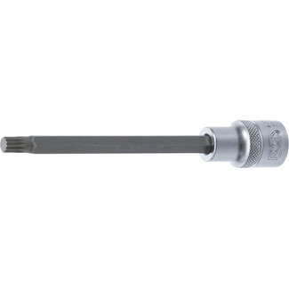 BGS technic Dopsleutelbit lengte 140 mm 1/2" veeltand (voor XZN) M8
