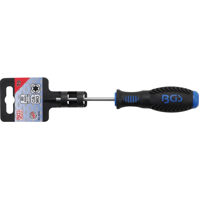 BGS Schroevendraaier Torx T9 x 80 mm
