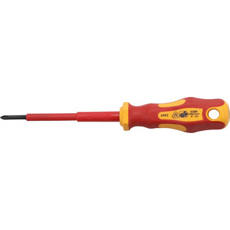 BGS technic VDE schroevendraaier kruiskop PH0 x 75 mm