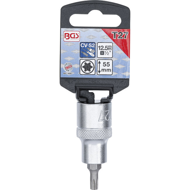BGS Dopsleutelbit 1/2" Torx T27