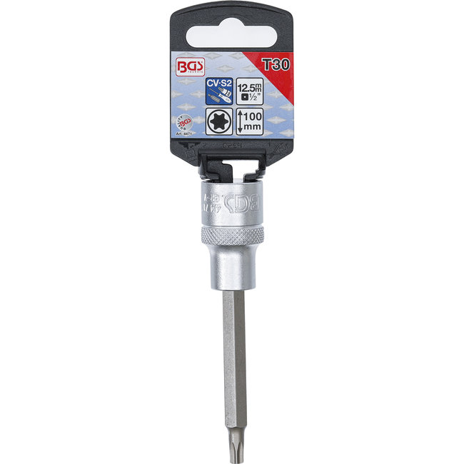 BGS Dopsleutelbit lengte 100 mm 1/2" Torx T30
