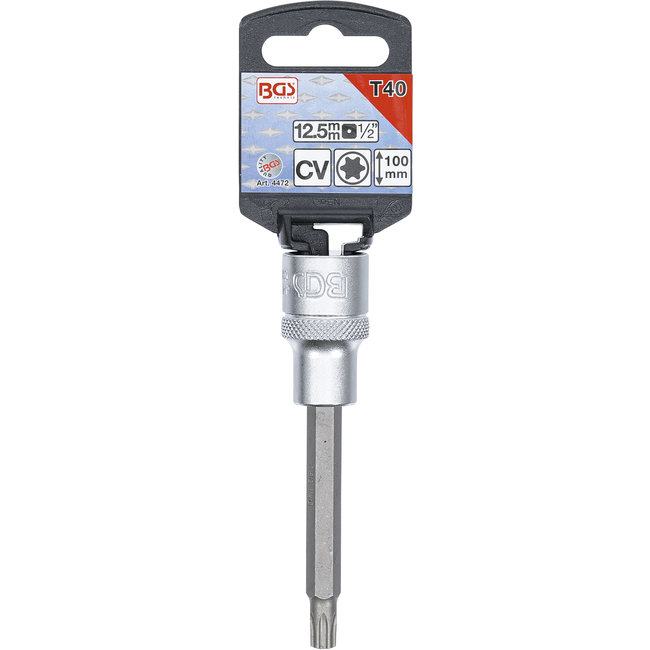 BGS Dopsleutelbit lengte 100 mm 1/2" Torx T40
