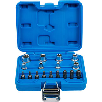 BGS technic Torx doppen en bitset (E-Type / T-Star), 17 delig