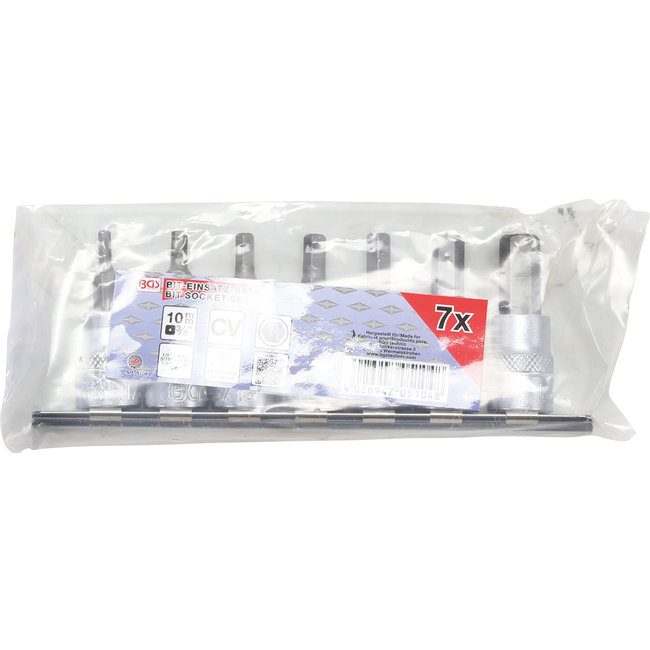 BGS Dopsleutelbitset 3/8" INBUS 1/8" - 3/8" inches 7 delig