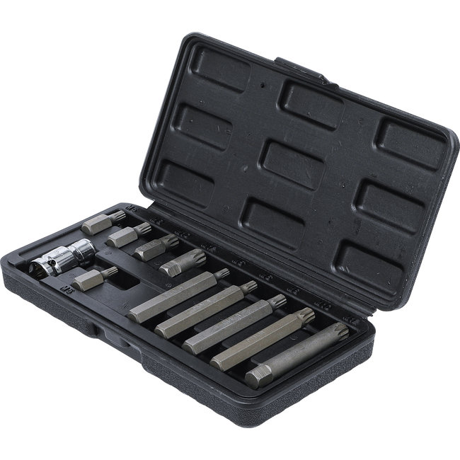 BGS Bitset 3/8" veeltand (voor XZN) 11 delig