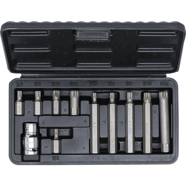 BGS Bitset 3/8" veeltand (voor XZN) 11 delig