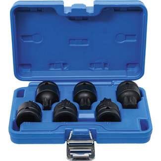 BGS Kracht dopsleutelbitset 3/4" Torx T55 - T100 6 delig