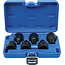 BGS Kracht dopsleutelbitset 3/4" Torx T55 - T100 6 delig