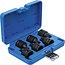 BGS Kracht dopsleutelbitset 3/4" Torx T55 - T100 6 delig