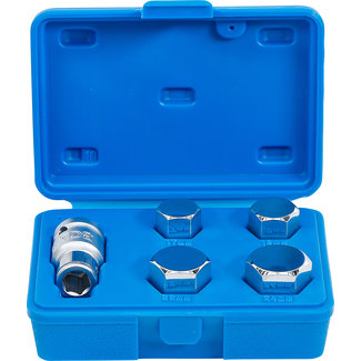 BGS technic Bitset voor motorbanden binnenzeskant 17 - 24 mm