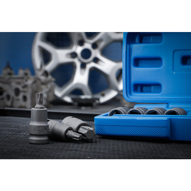 BGS Kracht dopsleutelbitset 1/2" Torx T20 - T70 10 delig