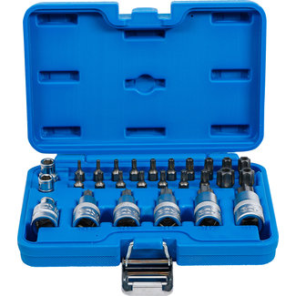 BGS technic Dopsleutelbit- en dopsleutelset 1/2" Torx 27 delig