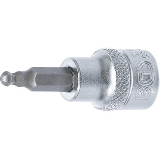 BGS technic Dopsleutelbit 3/8" INBUS met kogelkop 4 mm