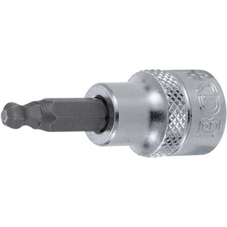 BGS technic Dopsleutelbit 3/8" INBUS met kogelkop 5 mm