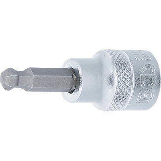 BGS technic Dopsleutelbit 3/8" INBUS met kogelkop 6 mm