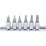 BGS Dopsleutelbitset 1/4" INBUS 1,5 - 6 mm 6 delig