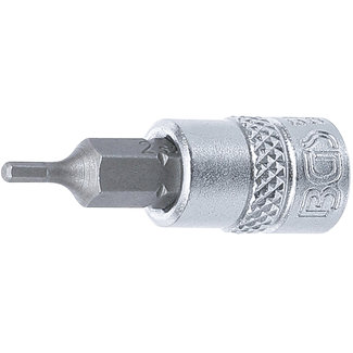 BGS technic Dopsleutelbit 1/4" INBUS 2 mm