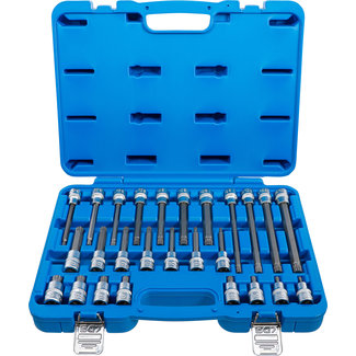 BGS technic Dopsleutelbitset 1/2" veeltand (voor XZN) 26 delig