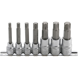 BGS technic Dopsleutelbitset 3/8" en 1/2" wigprofiel (voor RIBE) M6 - M14 7 delig