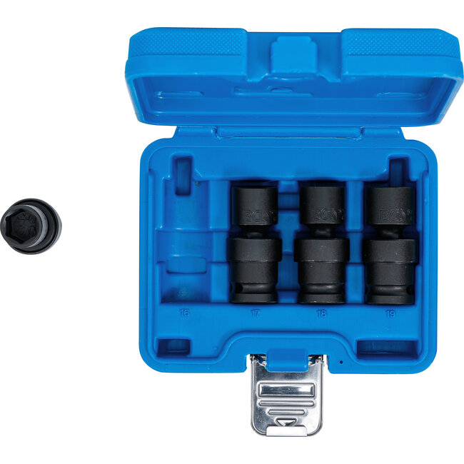 BGS Kracht kogelkop doppenset 1/2" 4 delig