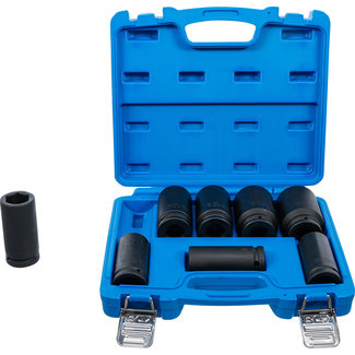 BGS technic Kracht doppenset extra diep 3/4" 22 - 38 mm, 8 delig