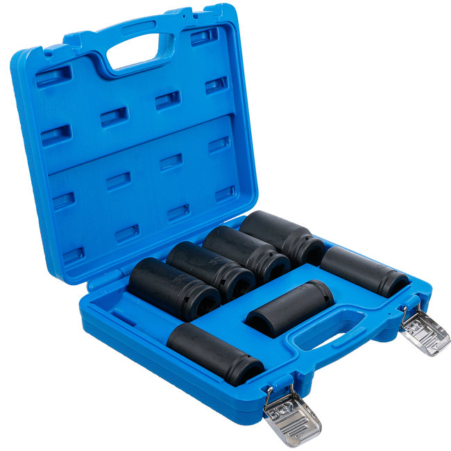 BGS Kracht doppenset extra diep 3/4" 22 - 38 mm, 8 delig